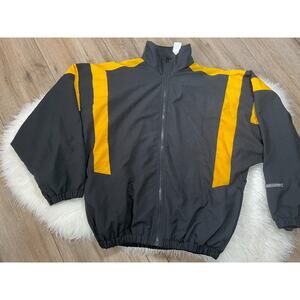 Rennoc Polyester Bomber Coat Jacket Youth Large - Yellow Black